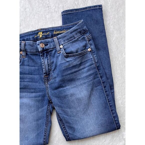 7 For All Mankind 7FAM Kimmie Crop, Size 25 - Picture 7 of 16